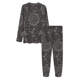 Pizza pattern Women's All Over Print Pajama Set