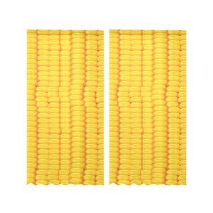 Corn Pattern Print Design 04 Gauze Curtain