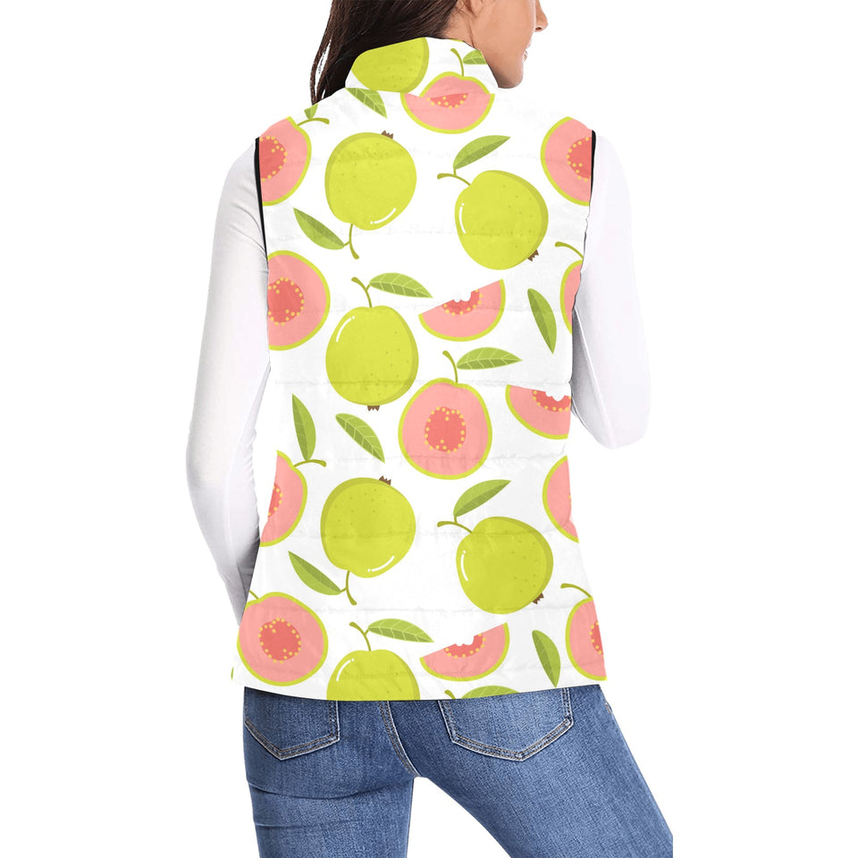 Guava pattern Women's Padded Vest