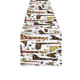 Giraffe Pattern Print Design 05 Table Runner