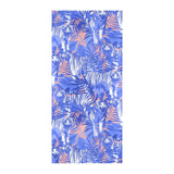 white bengal tigers pattern Beach Towel