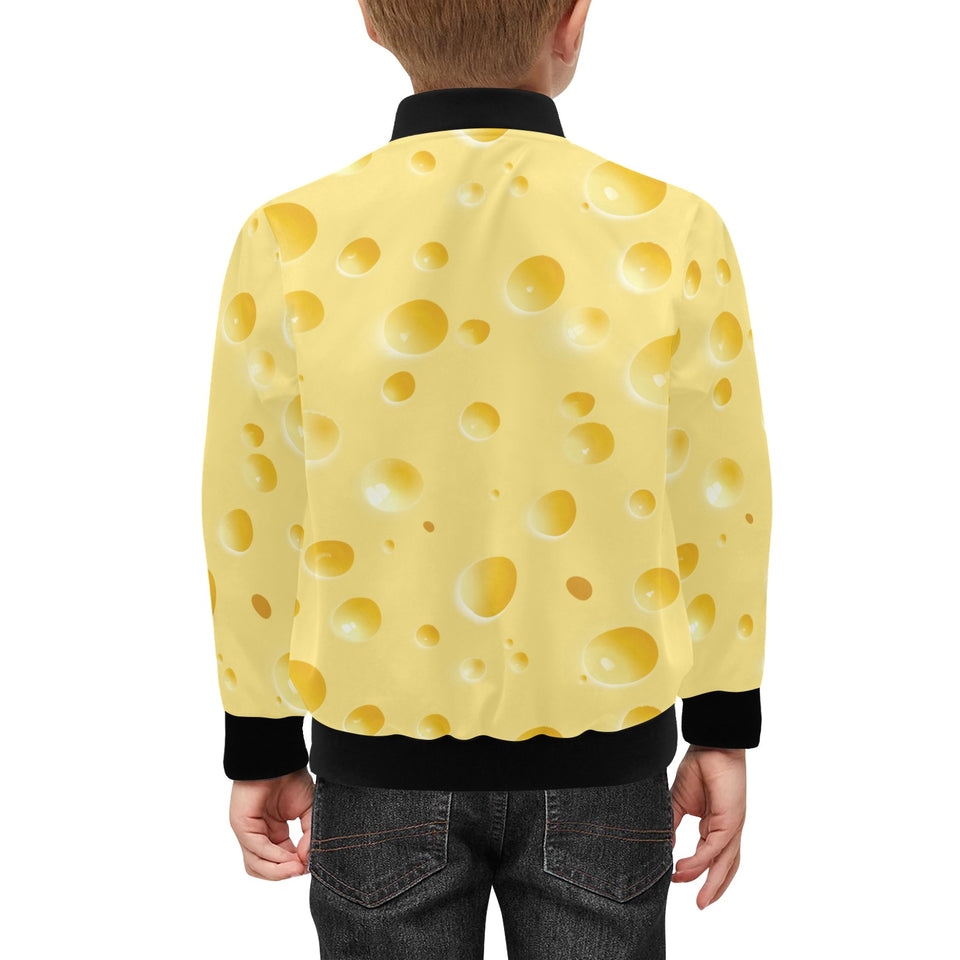 Cheese texture Kids' Boys' Girls' Bomber Jacket