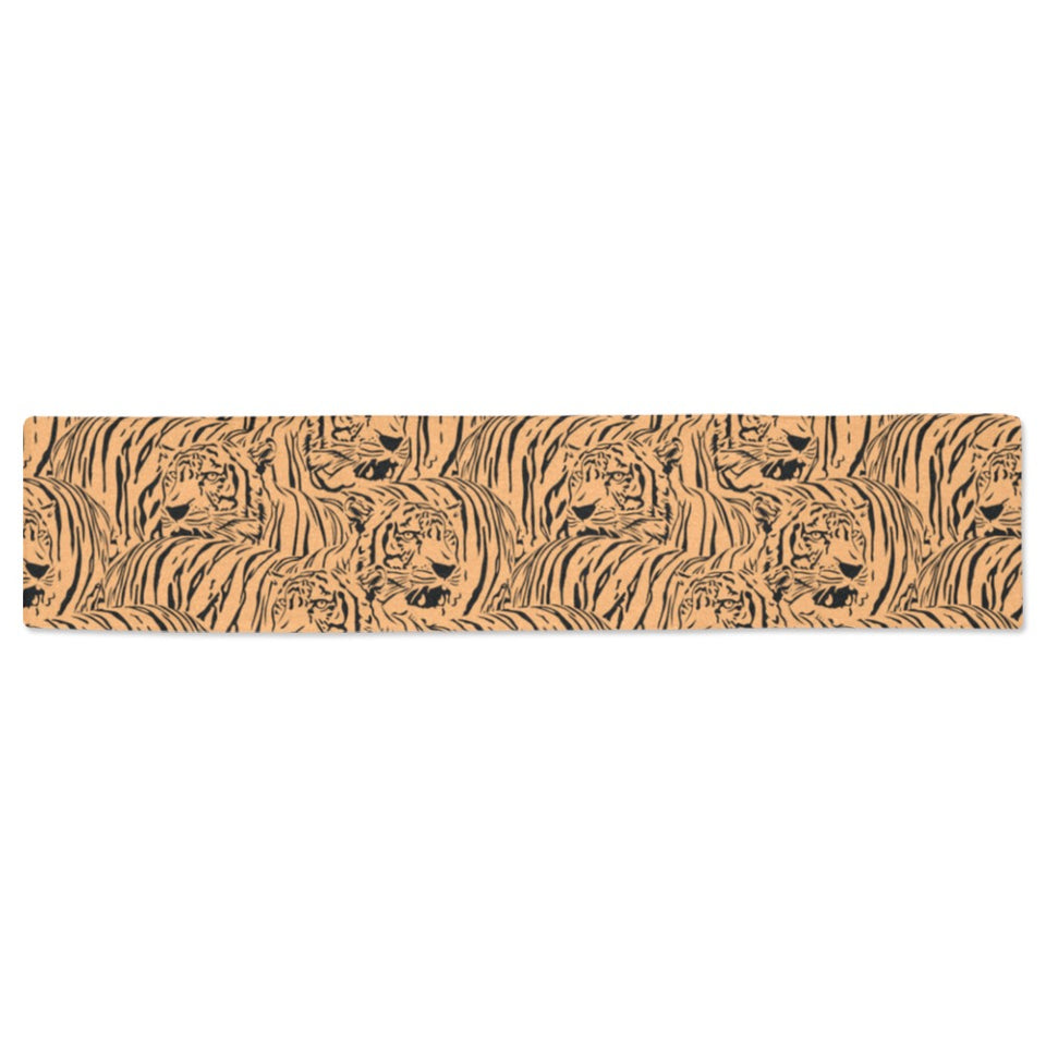 Bengal tigers pattern Table Runner