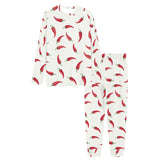 Chili peppers pattern Women's All Over Print Pajama Set