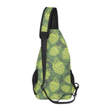 Hop pattern Hop cone background All Over Print Chest Bag