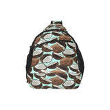 Coconut Pattern Print Design 03 All Over Print Chest Bag