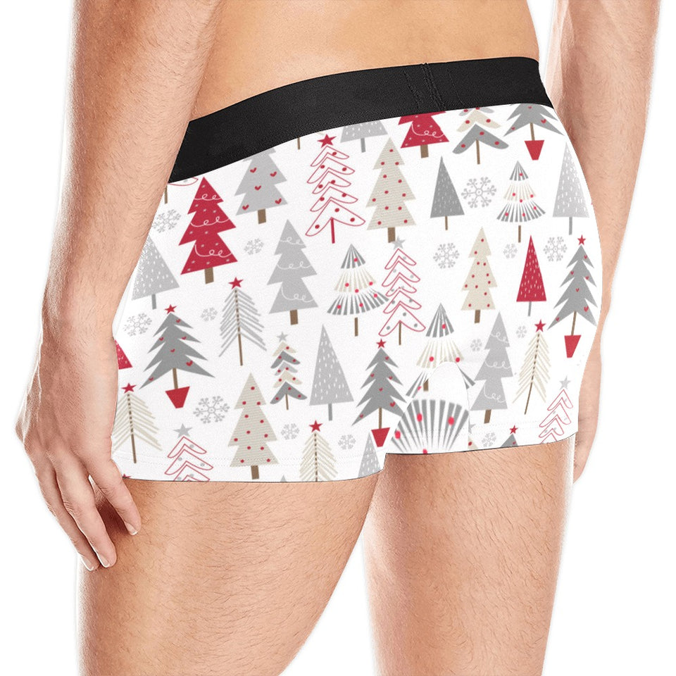 Cute Christmas tree pattern Men's All Over Print Boxer Briefs Men's Underwear
