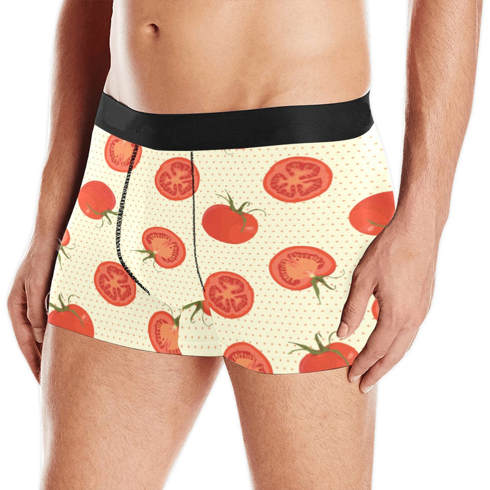 Tomato dot background Men's All Over Print Boxer Briefs Men's Underwear