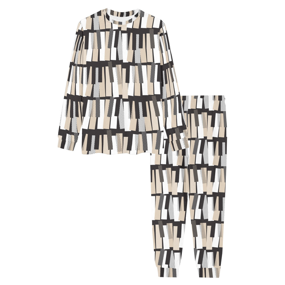 Piano Pattern Print Design 04 Men's All Over Print Pajama