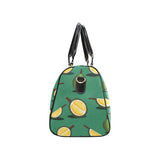 Durian pattern green background Travel Bag