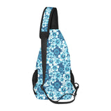 Hibiscus Pattern Print Design 03 All Over Print Chest Bag
