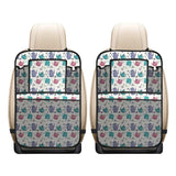 Tea pots Pattern Print Design 05 Car Seat Back Organizer