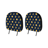 Moon star pattern Car Headrest Cover