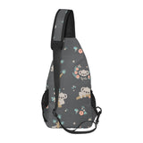 Cute koala pattern All Over Print Chest Bag