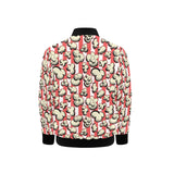 Popcorn Pattern Print Design 05 Kids' Boys' Girls' Bomber Jacket