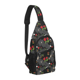 Eagle Pattern Print Design 04 All Over Print Chest Bag