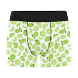 Lime design pattern Men's All Over Print Boxer Briefs Men's Underwear