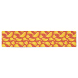 Potato Chips Pattern Print Design 05 Table Runner