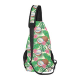 Coconut Pattern Print Design 01 All Over Print Chest Bag