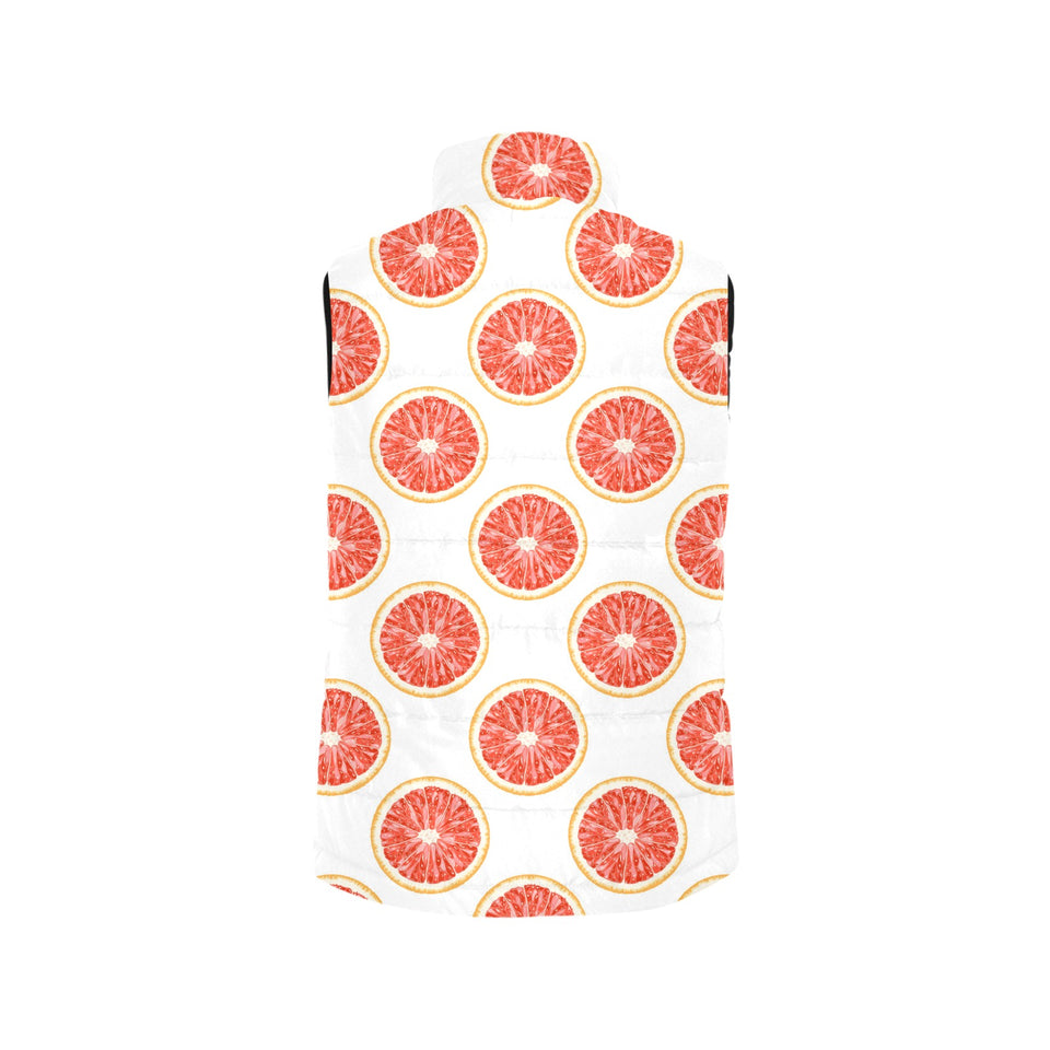Grapefruit pattern Men's Padded Vest