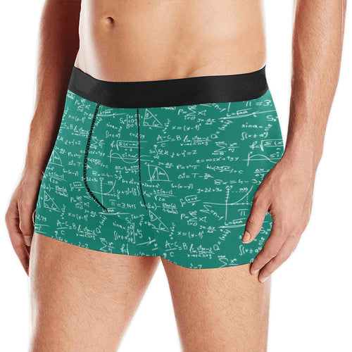 Math Pattern Print Design 01 Men's All Over Print Boxer Briefs Men's Underwear