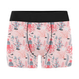 Octopus winter hat garland Fish candy Seaweed Cora Men's All Over Print Boxer Briefs Men's Underwear