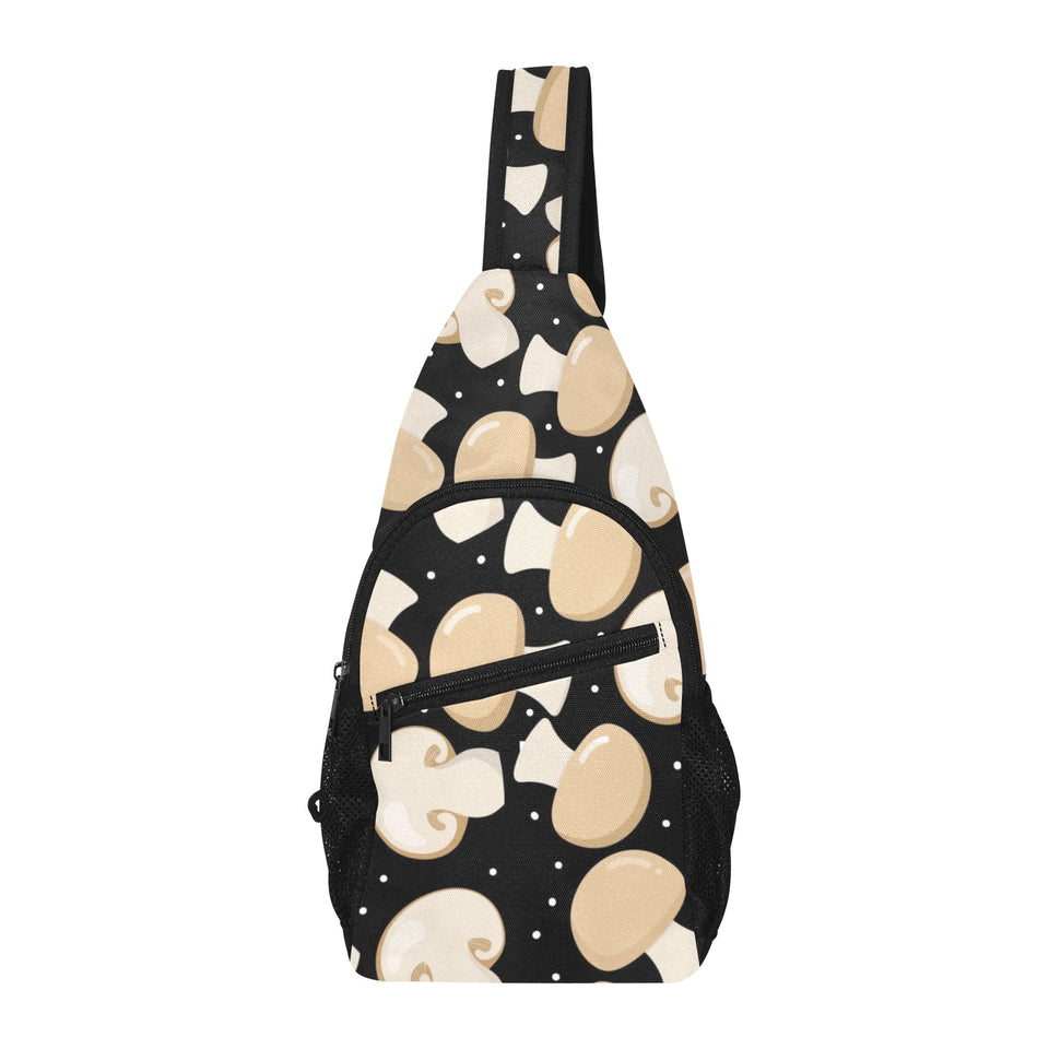 Champignon mushroom pattern All Over Print Chest Bag