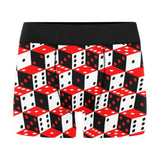 Dice Pattern Print Design 02 Men's All Over Print Boxer Briefs Men's Underwear