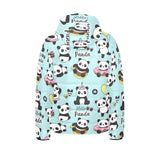 Cute baby panda pattern Kids' Boys' Girls' Padded Hooded Jacket