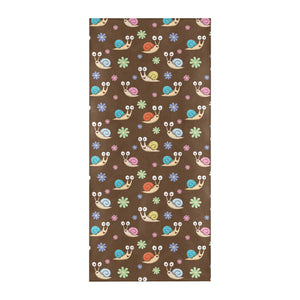Snail Pattern Print Design 03 Beach Towel