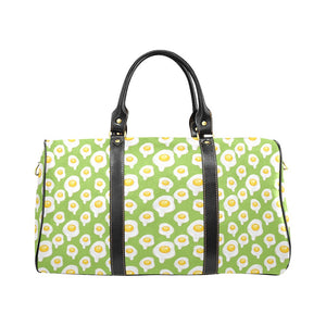 Fried Eggs Pattern Print Design 01 Travel Bag