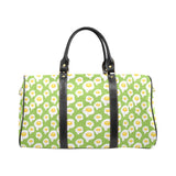 Fried Eggs Pattern Print Design 01 Travel Bag