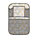 Greyhound Pattern Print Design 03 Car Seat Back Organizer