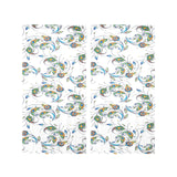 Peacock feather pattern Gauze Curtain