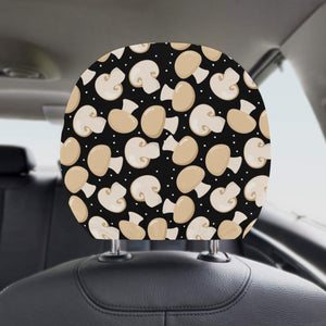 Champignon mushroom pattern Car Headrest Cover