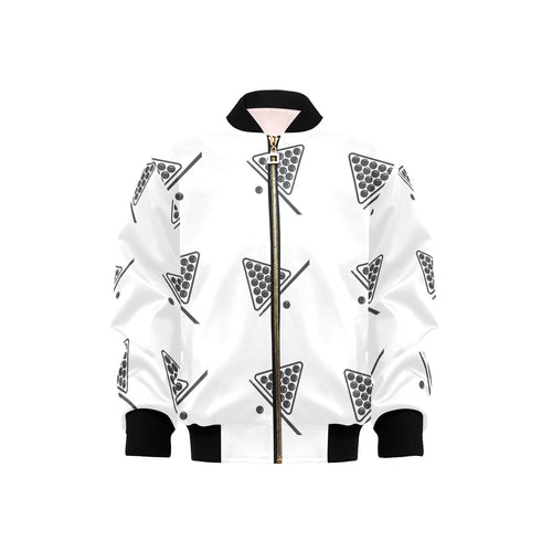 Billiard Ball Pattern Print Design 03 Kids' Boys' Girls' Bomber Jacket