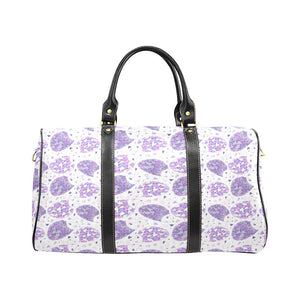 Hedgehog Pattern Print Design 05 Travel Bag