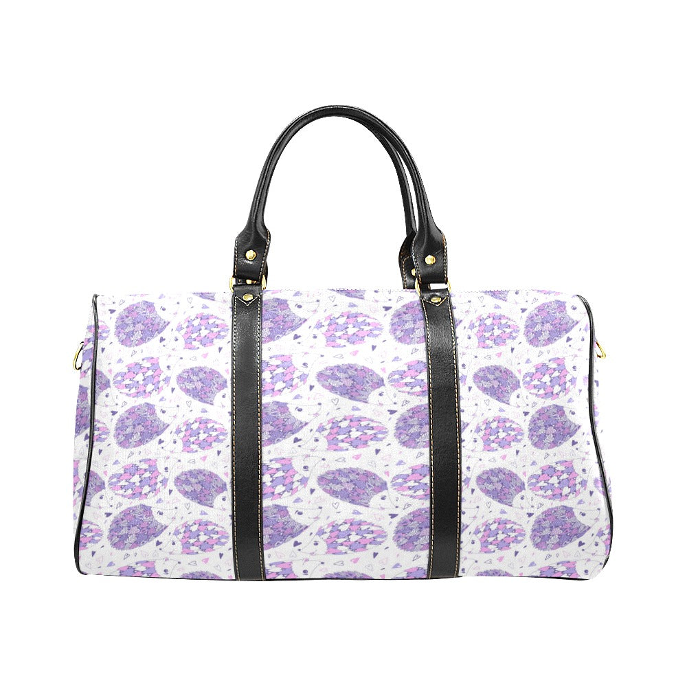 Hedgehog Pattern Print Design 05 Travel Bag