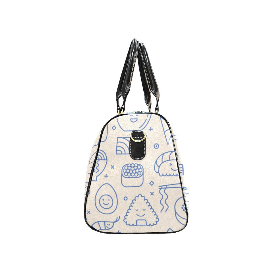 Cute sushi icon pattern Travel Bag