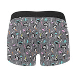 Ostrich Pattern Print Design 01 Men's All Over Print Boxer Briefs Men's Underwear