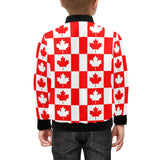 Canada Pattern Print Design 05 Kids' Boys' Girls' Bomber Jacket