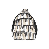 Piano Pattern Print Design 04 All Over Print Chest Bag