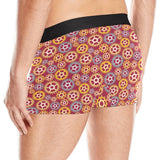 Gear Pattern Print Design 04 Men's All Over Print Boxer Briefs Men's Underwear