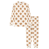 Pancake Pattern Print Design 01 Men's All Over Print Pajama