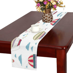 Hot air balloon pattern Table Runner