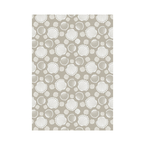 Scallop shell pattern House Flag Garden Flag