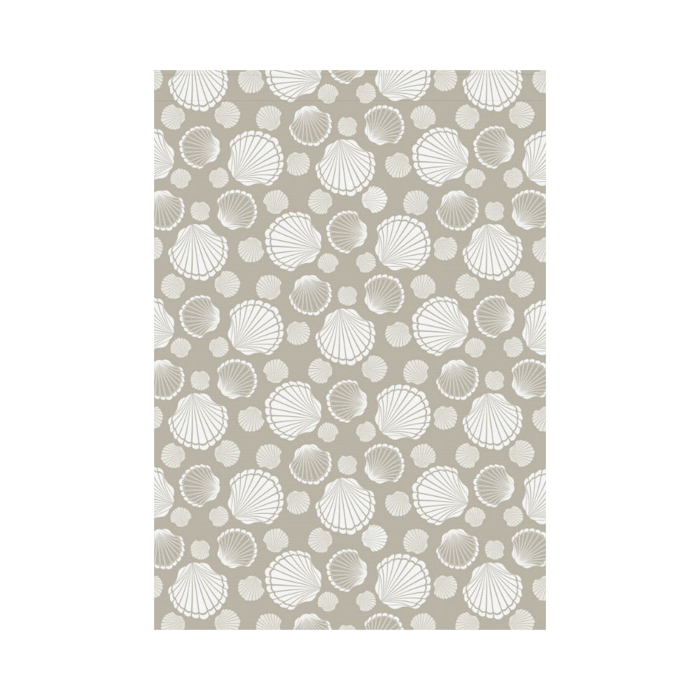 Scallop shell pattern House Flag Garden Flag