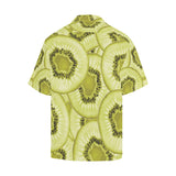 Sliced kiwi pattern Men's All Over Print Hawaiian Shirt