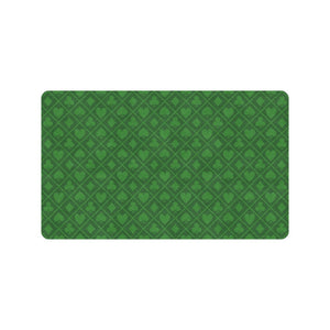 Casino Cards Suits Pattern Print Design 04 Doormat