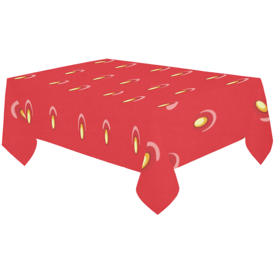 strawberry texture skin pattern Tablecloth